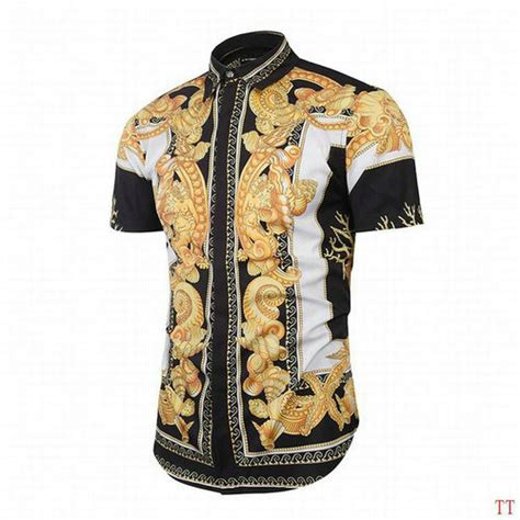 homme chemise imitation versace